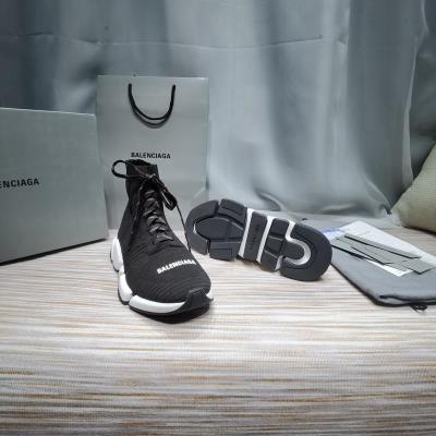 wholesale quality balenciaga speed 2.0 black white